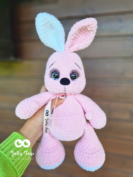 Roosa erikõrvadega jänes Katsikukingitus