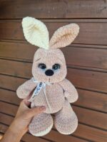 Beige/Cream personalized bunny - Image 2