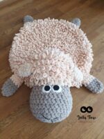 Handmade rug, children's rug, soft sheep Home decore - Image 5