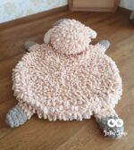 Handmade rug, children's rug, soft sheep Home decore - Image 4