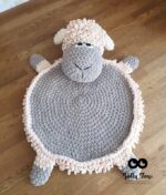 Handmade rug, children's rug, soft sheep Home decore - Image 6