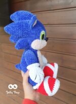 Hedgehog super Sonic crochet toy - Image 5