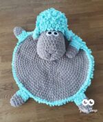 Handmade rug, children's rug, soft sheep Home decore - Image 9