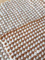 Baby blanket brown/white - Image 5