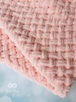Baby blanket peach - Image 2