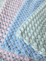 Pehme beebitekk, hall/roosa - Image 4