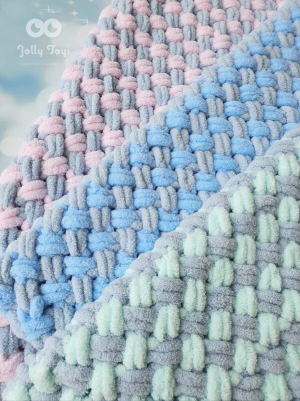 20220129_112223_1643479398825 Pehme beebitekk, hall/roosa - Image 3