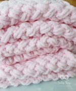 Pink baby blanket - Image 3