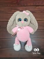 Brown bunny in pink pijama - Image 3