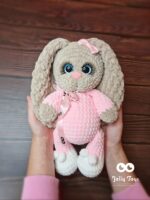 Brown bunny in pink pijama - Image 2
