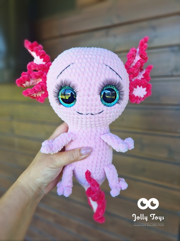 20240530_123529_1717223195503 Cute pink axolotl - Image 1