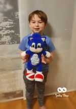 Hedgehog super Sonic crochet toy - Image 6