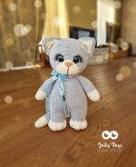 Big grey cat, symbol of the year 2023 personalised toy - Image 5