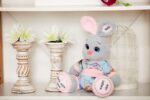 Personalized bunny gray and mint Unisex Babyshower gift (kopeeri) - Image 4