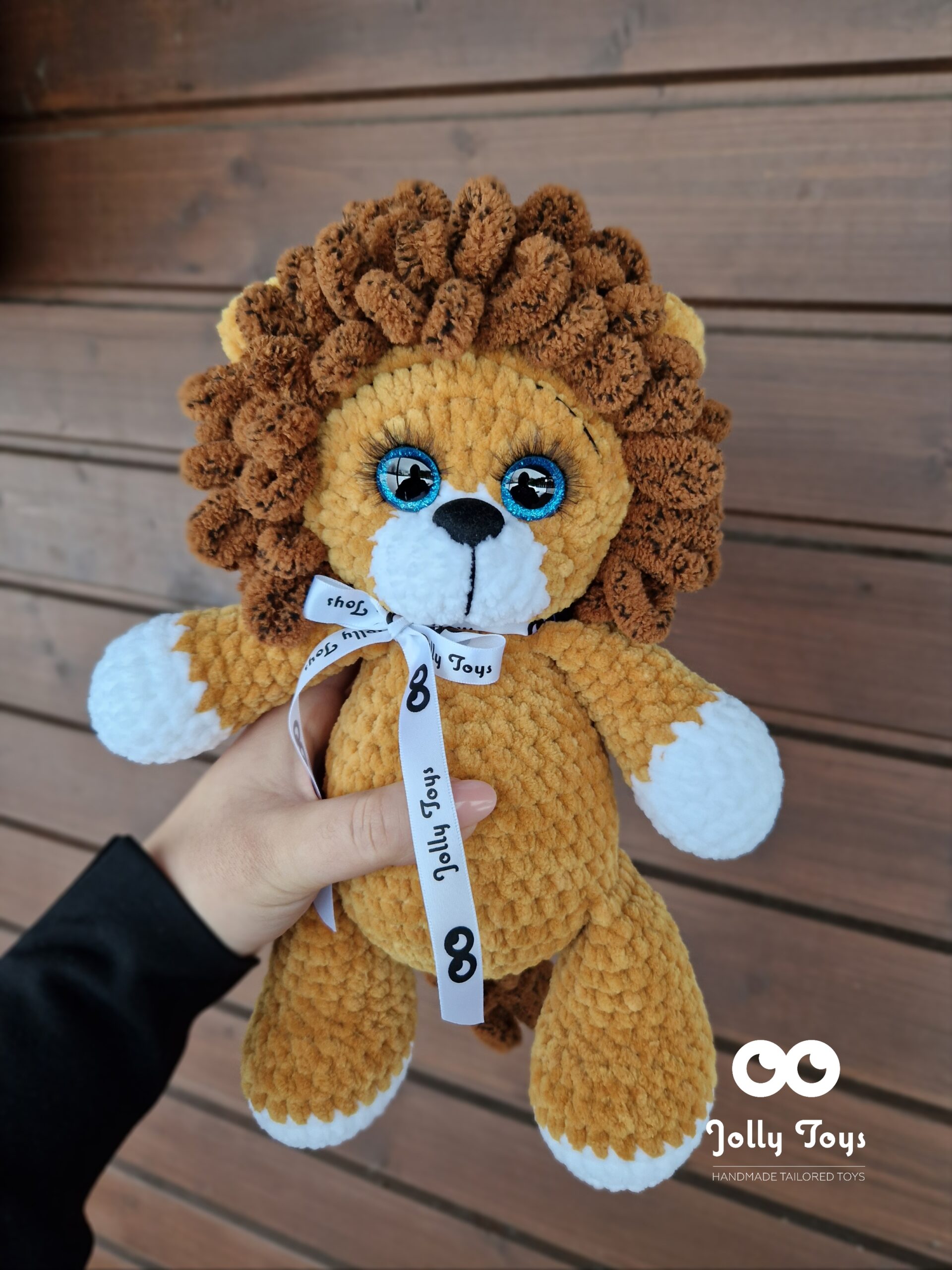 20230212_155714_1676215883855 Dark yellow lion. Personalised gift - Image 3