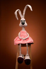An eye-catching interior accessory for the interior - rabbit girl - Image 3