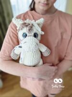 Valge hobune Nimeline katsikukingitus poni - Image 3