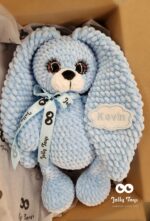 Personalised blue bunny - Image 4