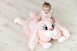 Handmade rug, children's rug, soft bunny Home decore