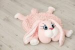 Handmade rug, children's rug, soft bunny Home decore - Image 2