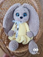 Yellow set: baby blanket and bunny - Image 5