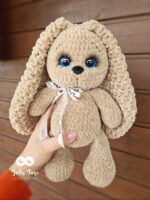 Brown rabbit Personalised gift