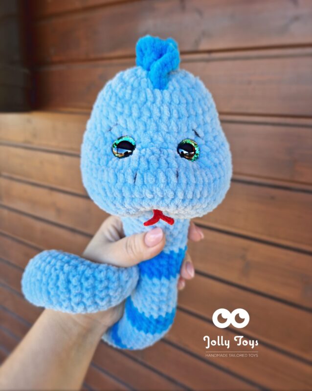 20230403_145926_1680594812725 Cute blue snake - Image 1