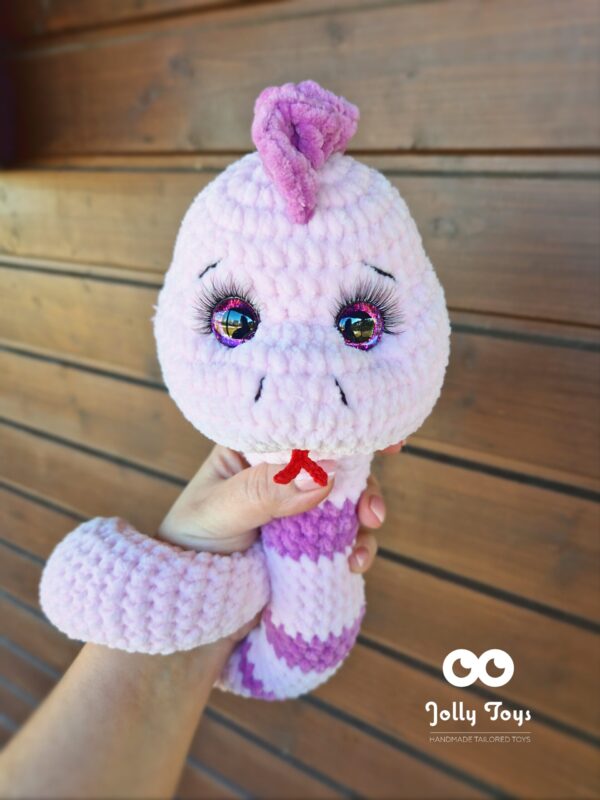 20230403_150018_1680595050294 Cute pink snake - Image 1