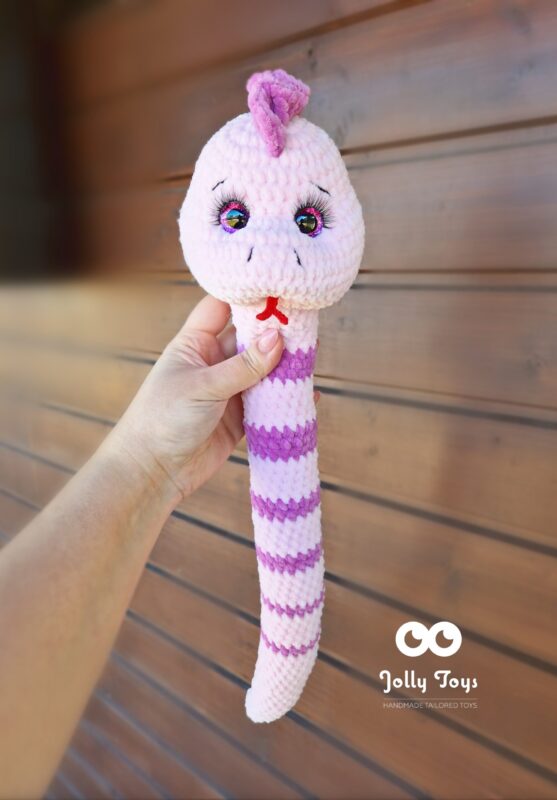 20230403_150041_1680595312154 Cute pink snake - Image 3