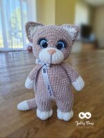 Big brown cat, symbol of the year 2023 personalised toy - Image 3
