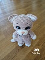 Big brown cat, symbol of the year 2023 personalised toy - Image 4