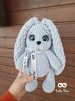 Gray bunny - symbol of the year 2023