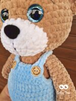 Personalised teddy boy with blue pants - Image 2