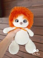 Orange hedgehog with silky spines - Image 3