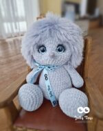 Sinine siilike, nime ja sünniandetega katsikukingitus - Image 6