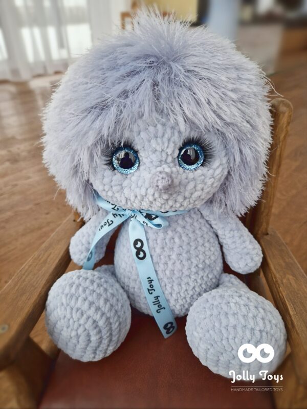 20231125_111553_1700937743669 Gray hedgehog with silky spines - Image 5