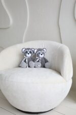 Personalised crocheted raccoon - Image 6