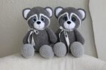 Personalised crocheted raccoon - Image 2