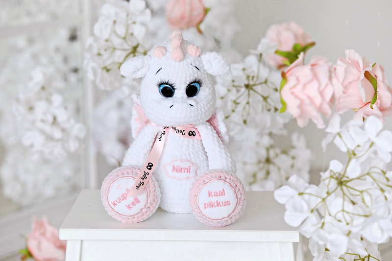 1G0A3679s Magical Dull Pink Dragon Named symbol of the year 2024 - Image 3