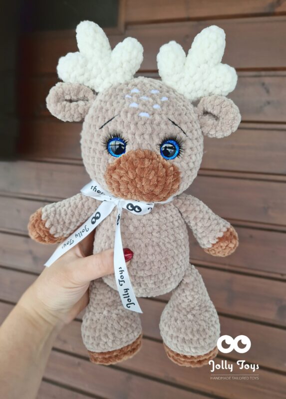 20231207_105203_1701949859727 Cute light brown goat Personalised gift - Image 1