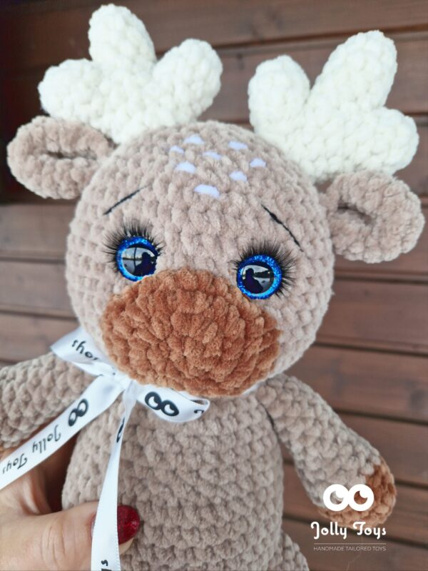 20231207_105208_1701949976047 Cute light brown goat Personalised gift - Image 2