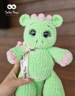 Green/pink dragon - Image 2