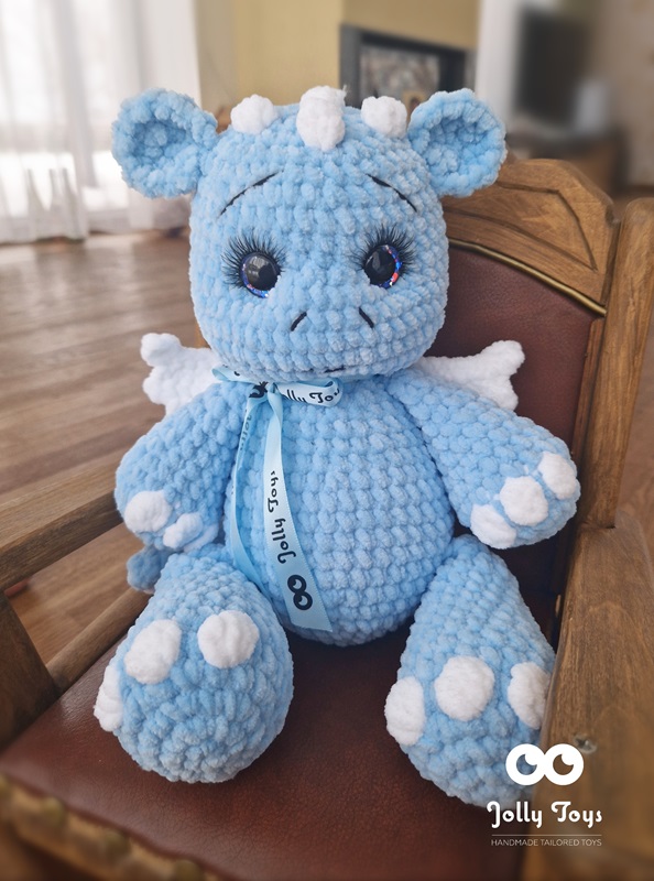 20240118_120857_1705581981248 Light blue dragon Named symbol of the year 2024 - Image 1