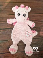 Pink cuddly dragon Name gift - Image 2