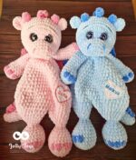 Blue cuddly dragon Name gift - Image 6