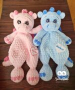 Blue cuddly dragon Name gift - Image 5