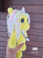 Kollane ükssarvik Maagiline nimeline kingitus - Image 2