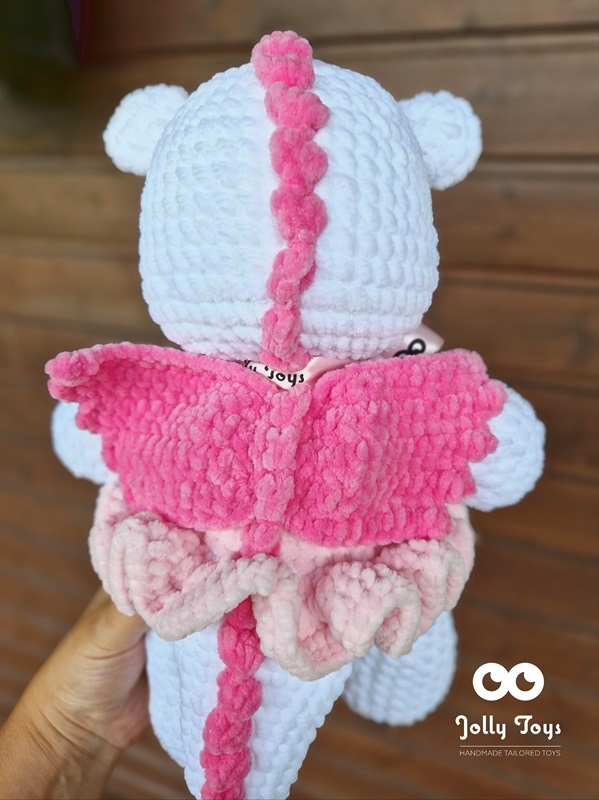 20240812_130619_1723521768686 White dragon girl in a pink dress - Image 2