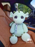 Big 60cm magical dragon Personalised gift