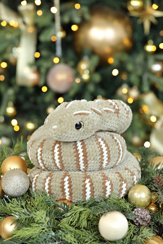 1G0A8369s Brown Magical Snake Symbol of the Year 2025 - Image 1